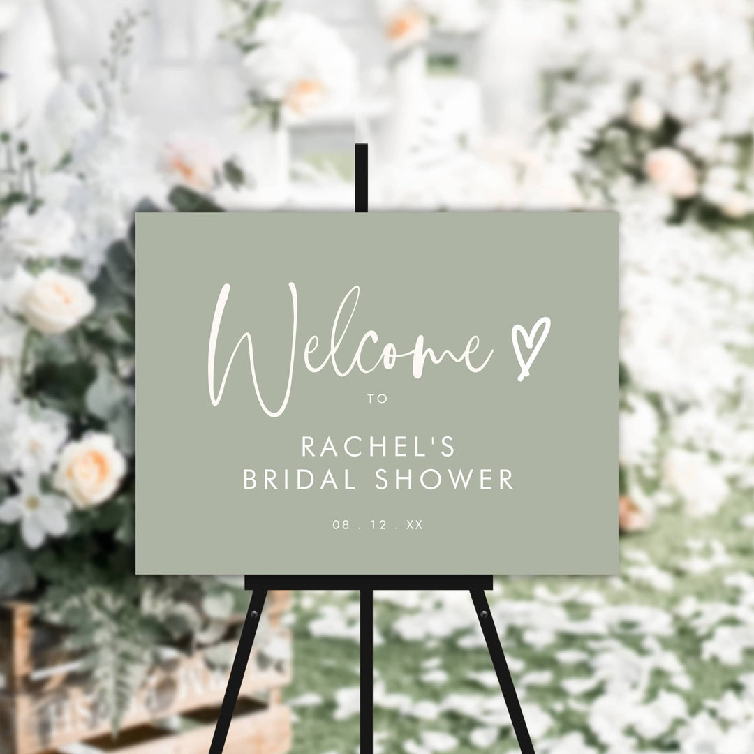 Bridal Shower Welcome Signs