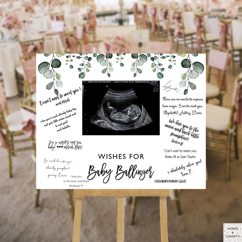 baby-shower-guest-book-ideas-words-and-confetti