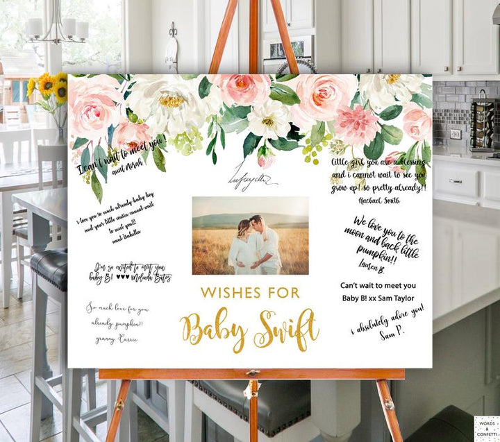 peach-baby-shower-guestbook-sign-words-and-confetti-etsy